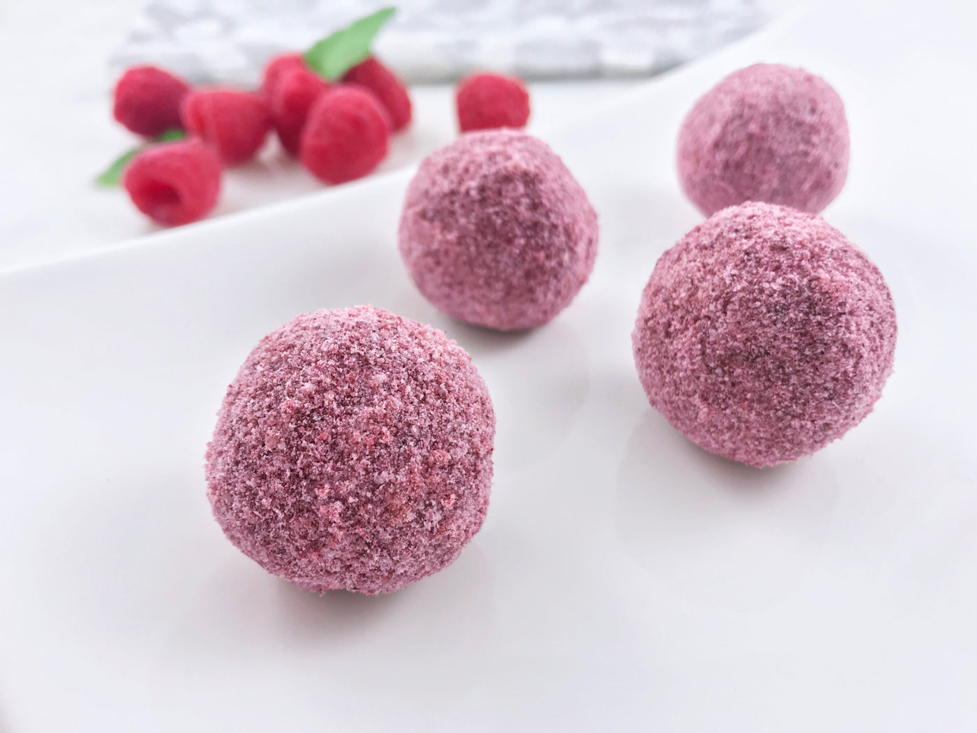 Keto Raspberry Balls Recipe