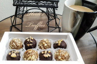 Gourmet Chocolate Almond Truffles Giftbox
